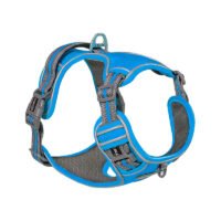 Pets out chest strap - Blue, L