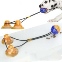 Suction Cup Pets Toys - Drange blue