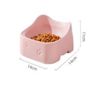 Ceramic bowl for pets - Pink, One size