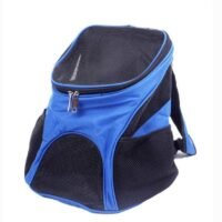 Premium Breathable Pets Travel Backpack Carrier - Blue