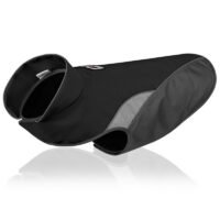 Waterproof outdoor poncho for pets - Black, XL