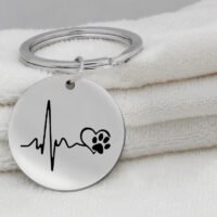 New Round Creative Key Chain For Pets - Keychain5