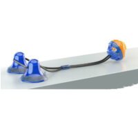 Suction Cup Pets Toys - Blue orange